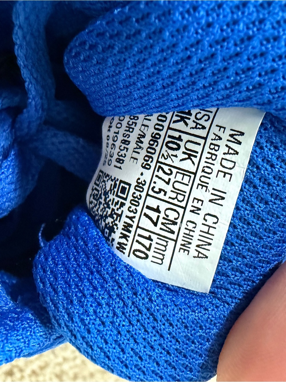Reebok Kids Blue & Green Athletic Sneakers - Picture 6 of 9